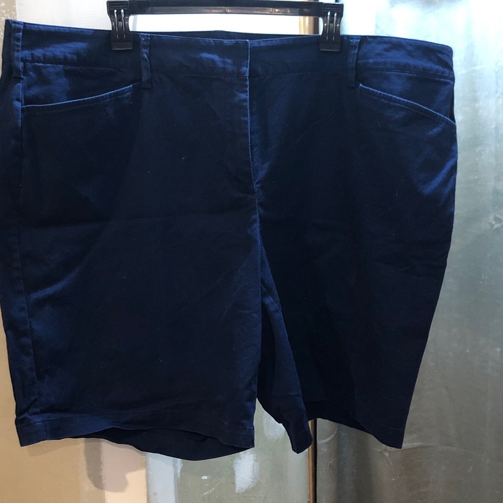 Lands' End Navy Blue Women's Shorts